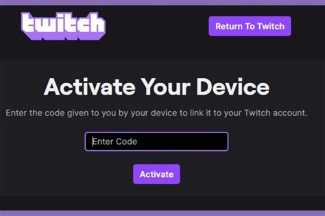 twitch/activate|Activate Your Device